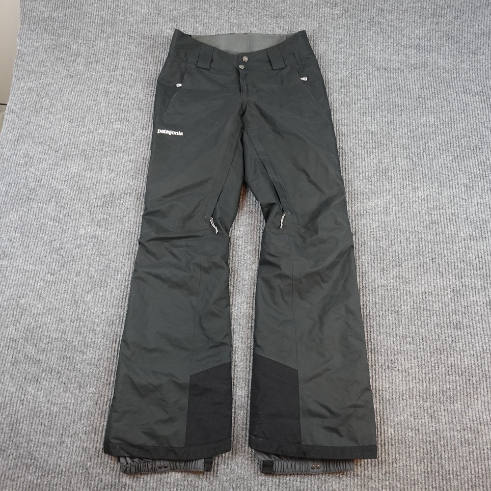 Patagonia Insulated Snowbelle Pants Womens XS Black RECCO 31150 Ski Snowboard